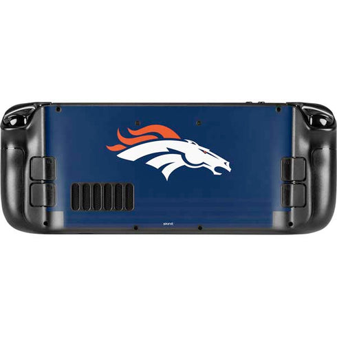 NFL Denver Broncos Breakaway Steam Deck Handheld Gaming Computer Skin